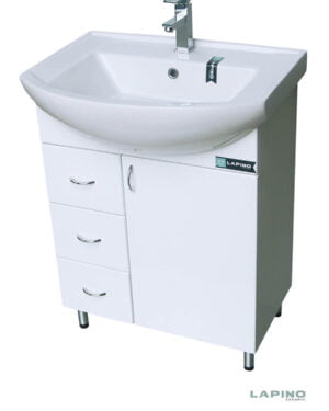 Podni ormarić sa umivaonikom 65cm Lapino