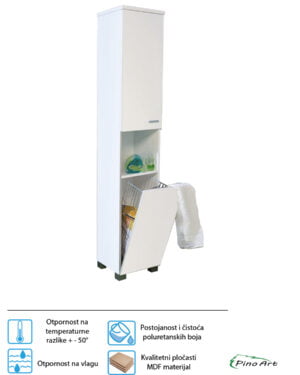 Ormarić sa korpom 35x187.5cm Pino-Art-Klasik