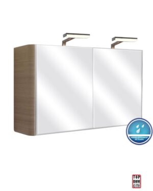 Ogledalo sa ormarićem 120x60cm City Artteon