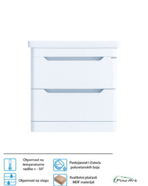 Lavabo sa ormarićem 55cm Pino Art-Soft-F