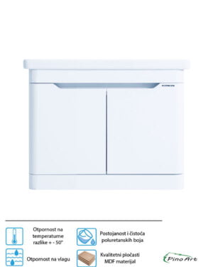 Lavabo sa ormarićem 65cm Pino Art-Soft-V