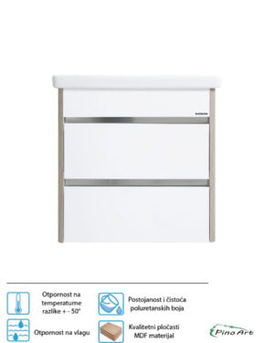 Lavabo sa ormarićem 55cm Pino Art-Toledo-F