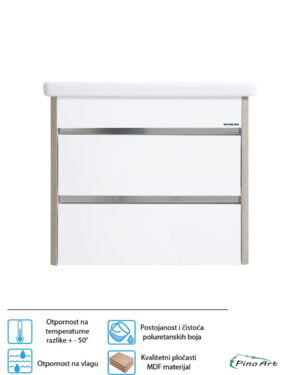 Lavabo sa ormarićem 65cm Pino Art-Toledo-F