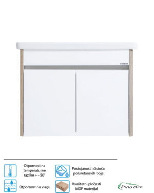 Lavabo sa ormarićem 65cm Pino Art-Toledo-V