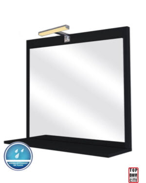 Ogledalo sa etažerom 100x76cm City Lux