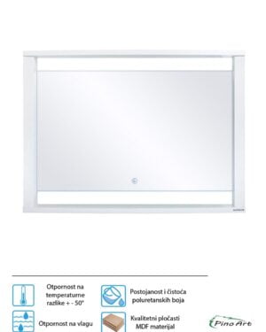 Ogledalo led sa etažerom 83x58.8cm Pino-Art-Royal