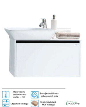 Lavabo sa ormarićem 80.5cm Pino Art Vigo