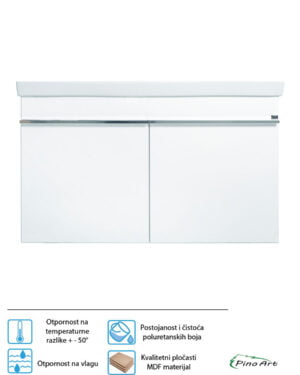 Lavabo sa ormarićem 120cm Pino Art Rio